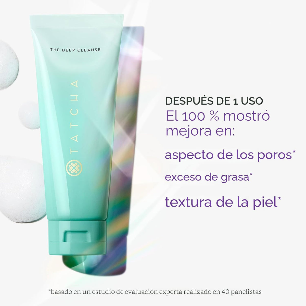 TATCHA La limpieza profunda | Limpiador exfoliante profundo y suave...