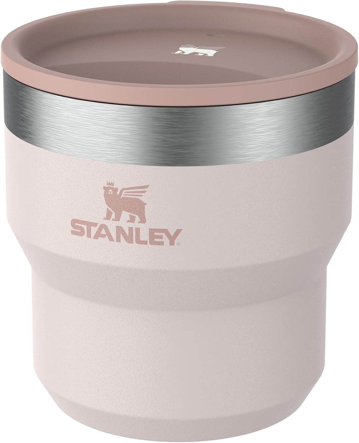 STANLEY 1913 Stay-Hot Taza Apilable 0.29L - Cuarzo Rosa | Mantiene...