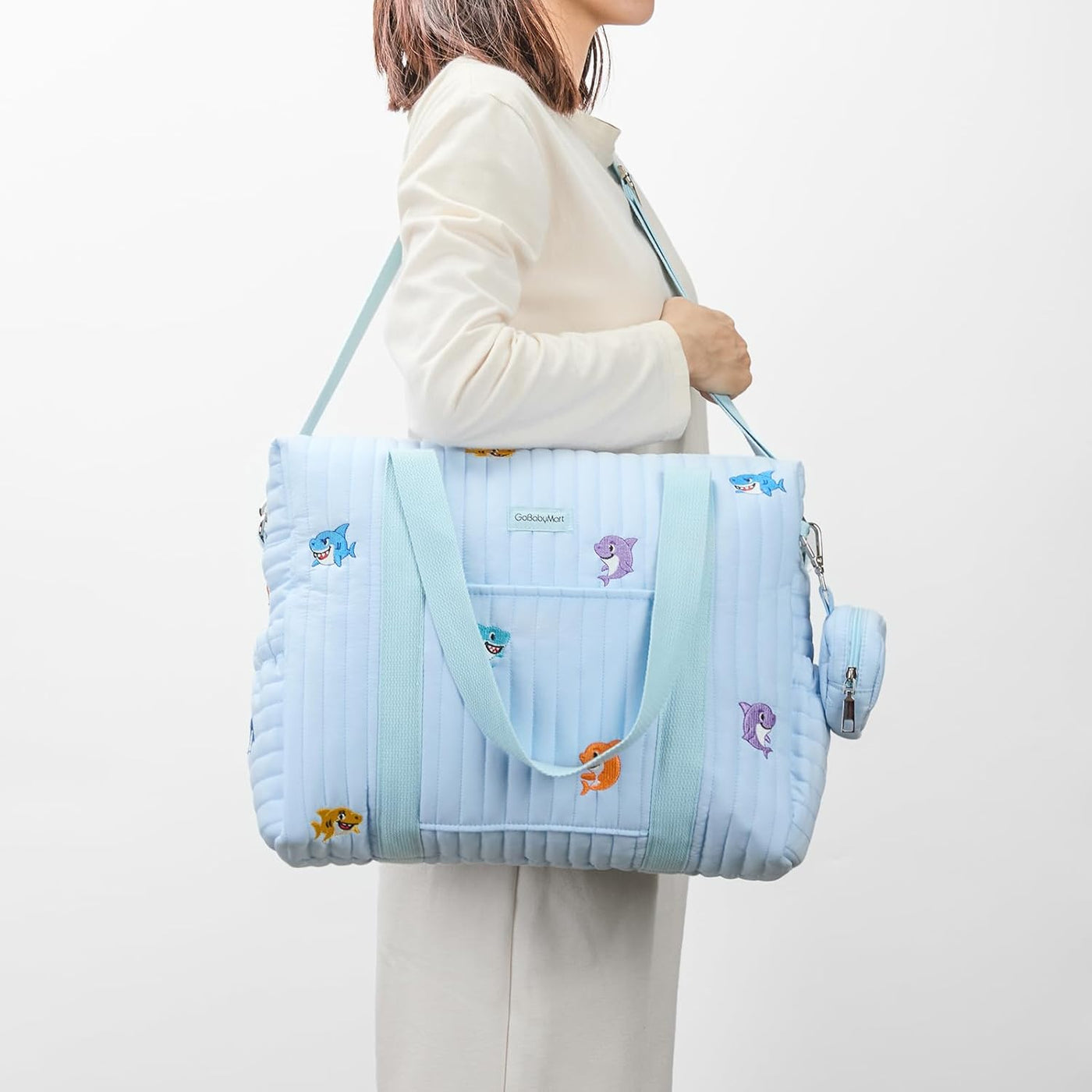 GOBABYMART Set de 3 Bolsos de Pañales, Bolsa Hospitalaria para Part...