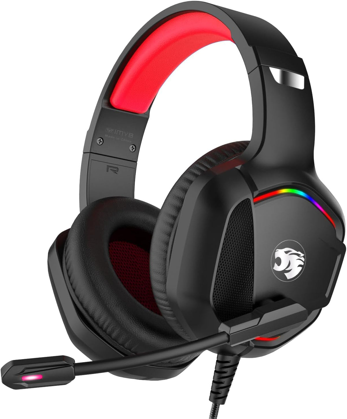 IMYB A36 Auriculares para juegos con micrófono estéreo para PC, PS5...