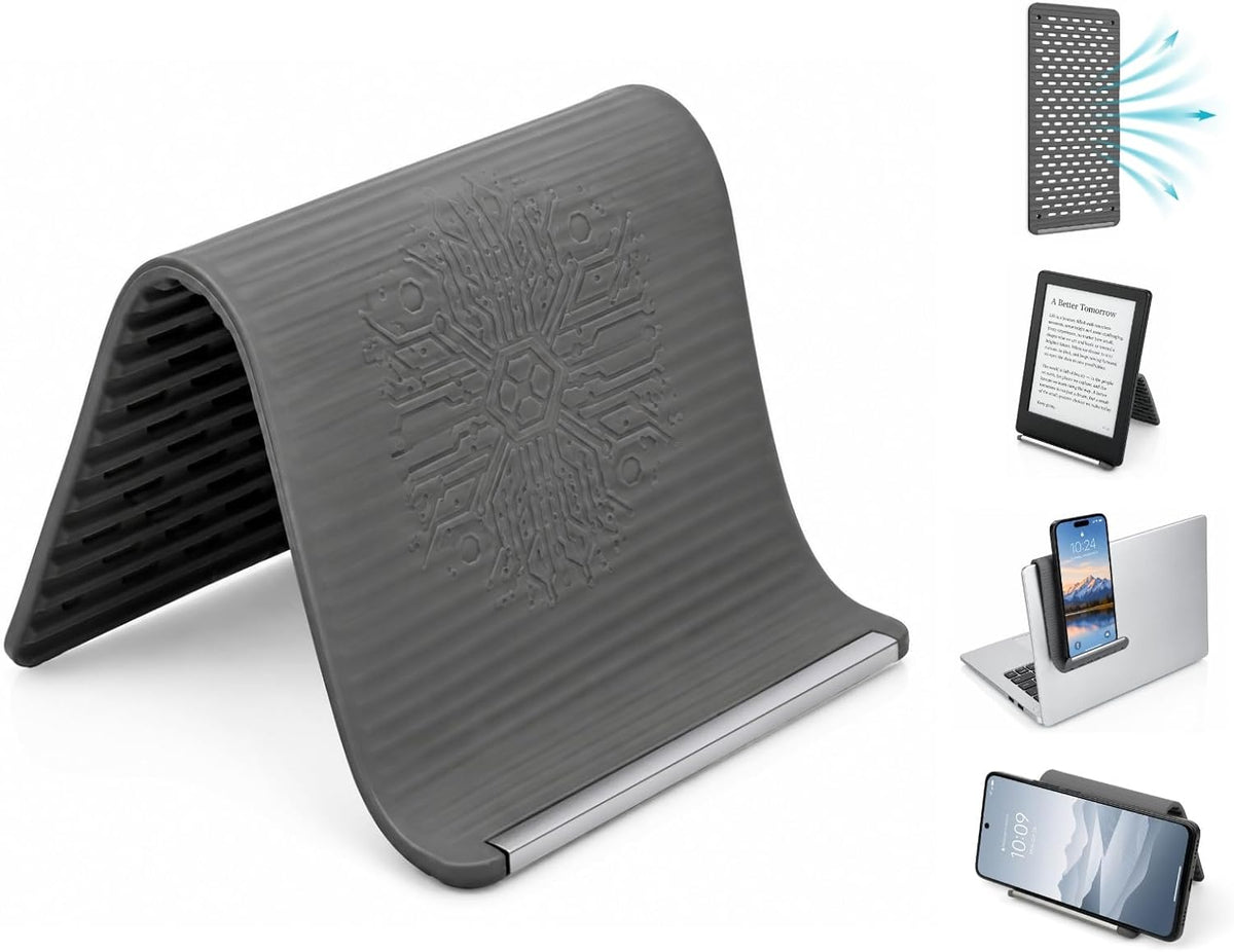 Soporte para teléfono de silicona coiyie, soporte flexible para tel...