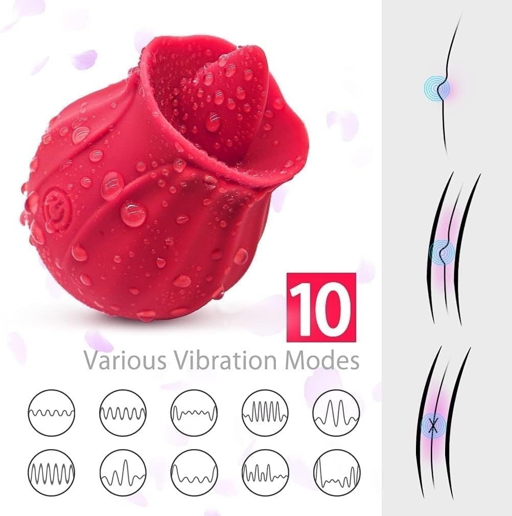 Rose Clitioral BA01 - Herramienta para adultos de soja para mujeres...
