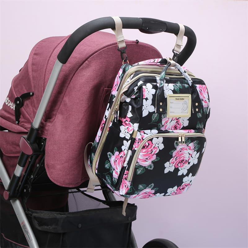 GurZinn Mochila Bolsa para Pañales Impermeable Bolsa para Bebé de G...