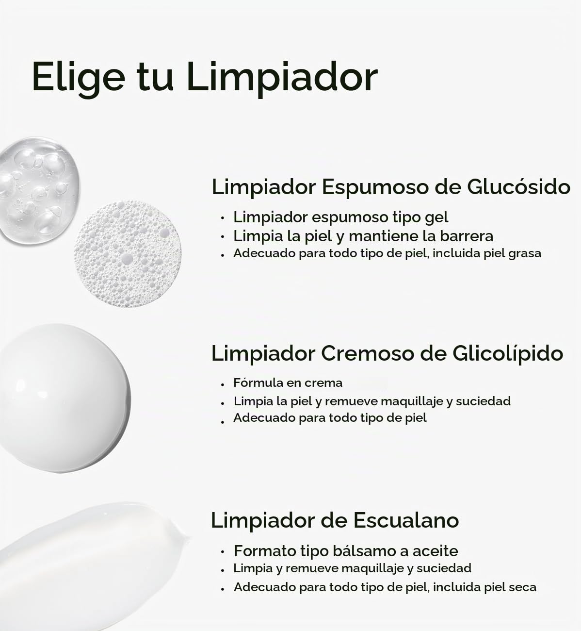 The Ordinary Limpiador en crema de glicolípidos, eliminación de maq...