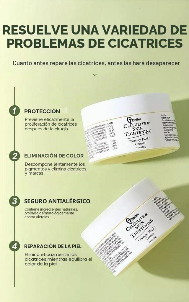 Crema para Eliminar Estrías y Cicatrices para el Embarazo - Reparac...