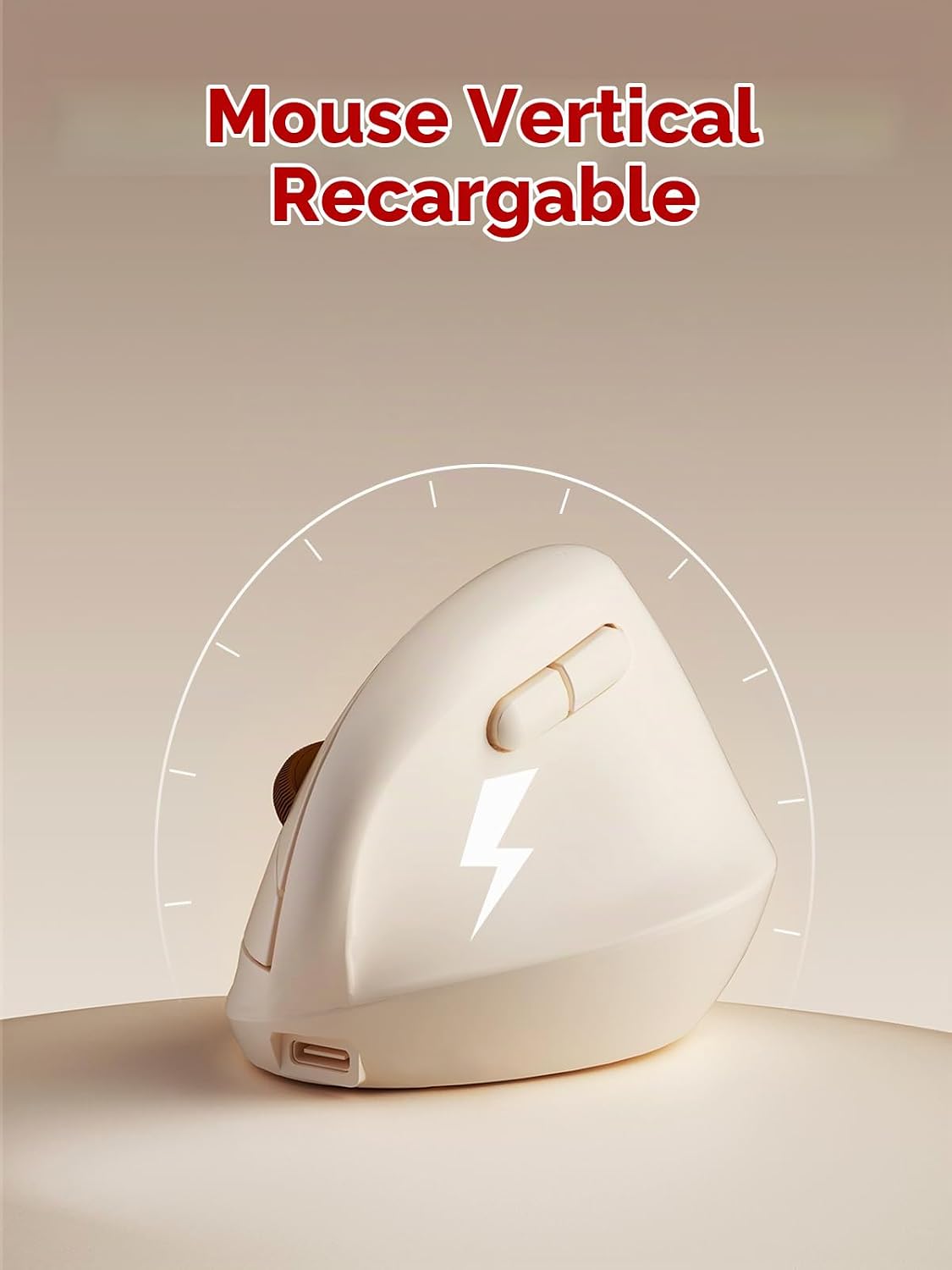 Ratón inalámbrico vertical ergonómico DAREU para manos pequeñas | D...