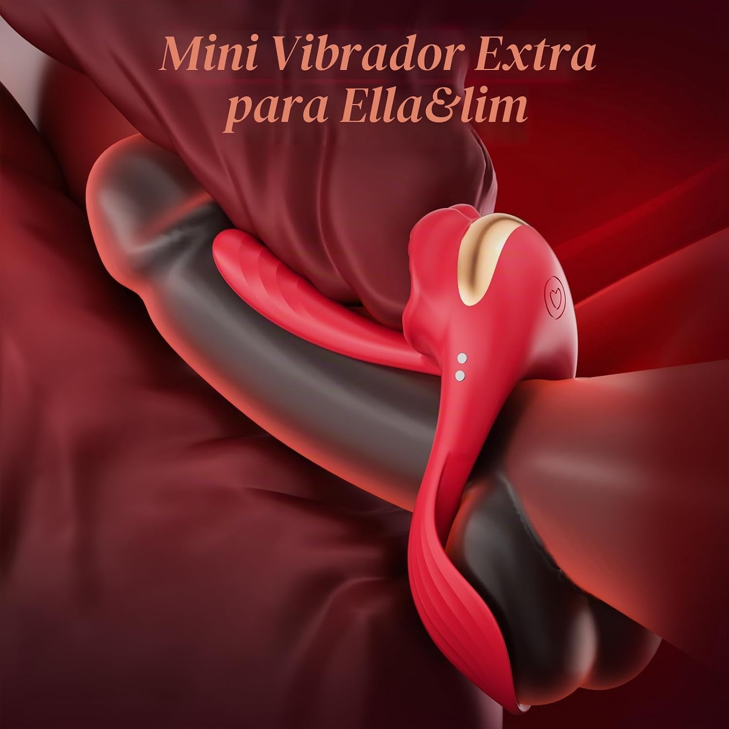 Anillo vibrador para pene con vibrador de punto G de 3 pulgadas - J...