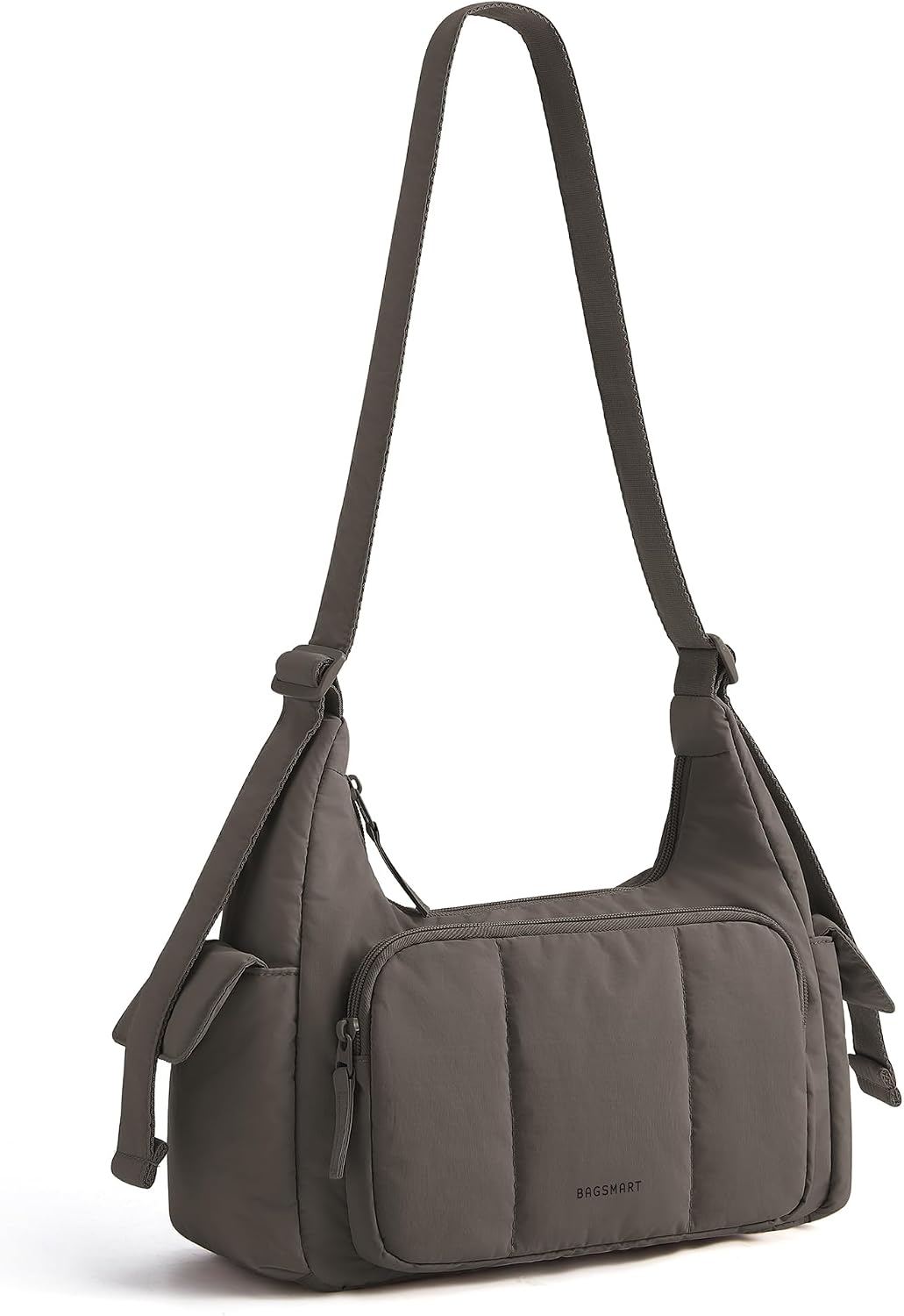 BAGSMART Bolso cruzado para mujer, bolso hobo ligero de 6 litros pa...