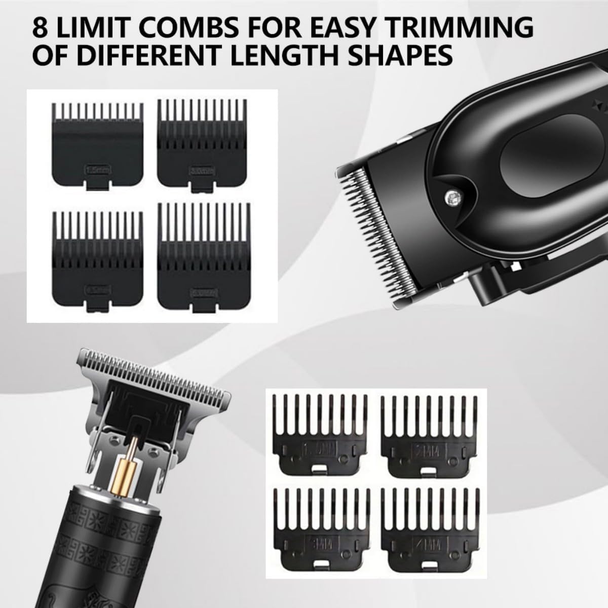 OIYO - Cortadora de pelo para hombre, kit de corte de pelo inalámbr...