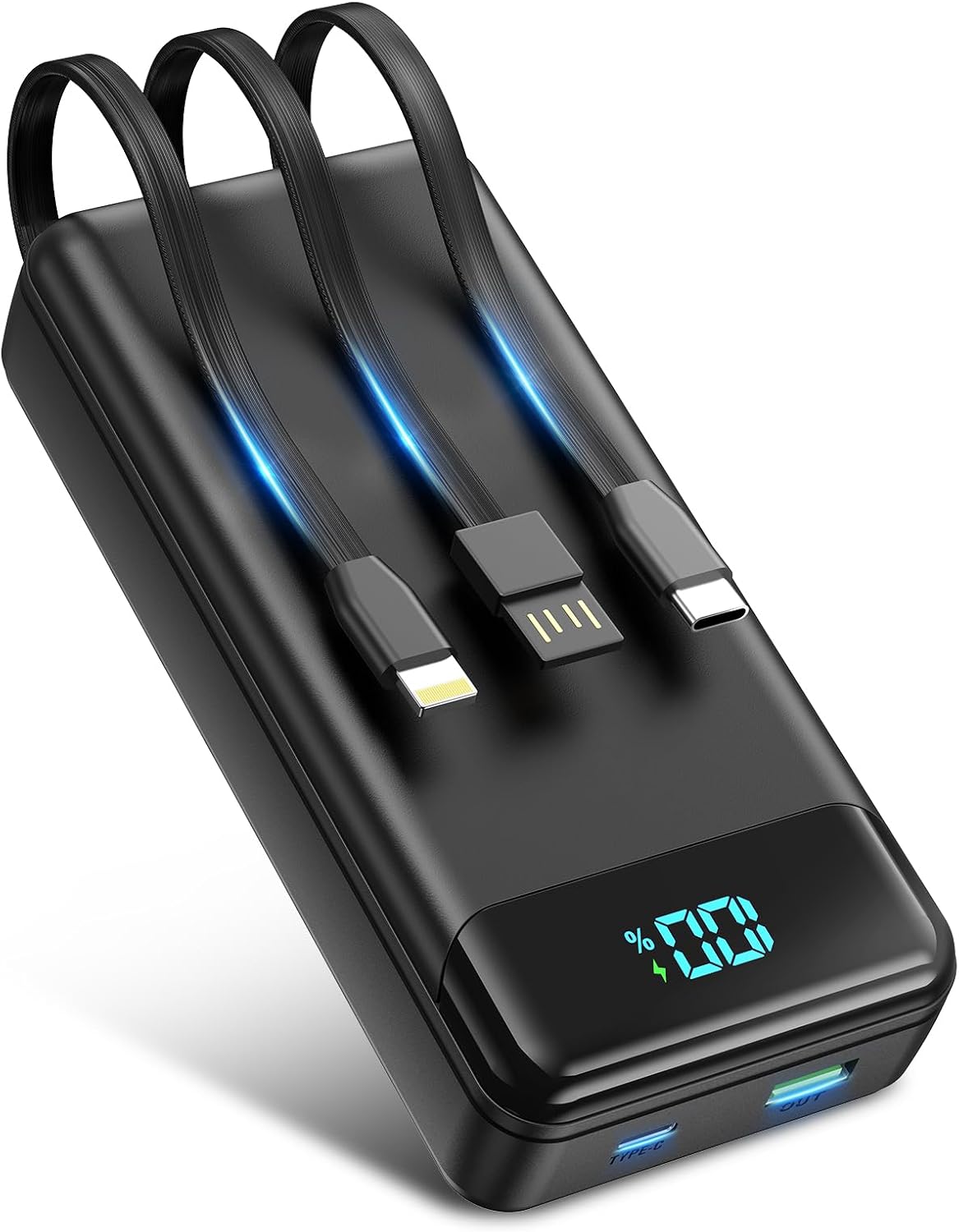 Eliegntist Banco portátil del poder del cargador 40000mAh, carga rá...