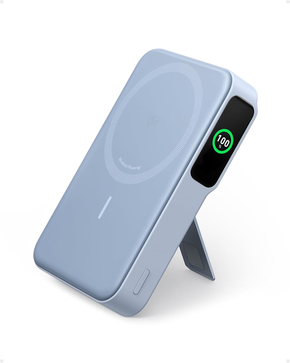 Anker MagGo Power Bank, cargador portátil máximo de 15 W con certif...