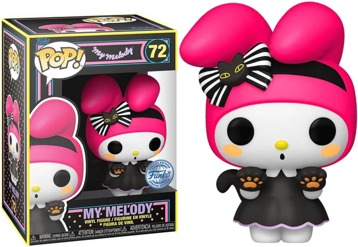 Funko Pop! Sanrio #72 Halloween Luz negra mi melodía en disfraz de...