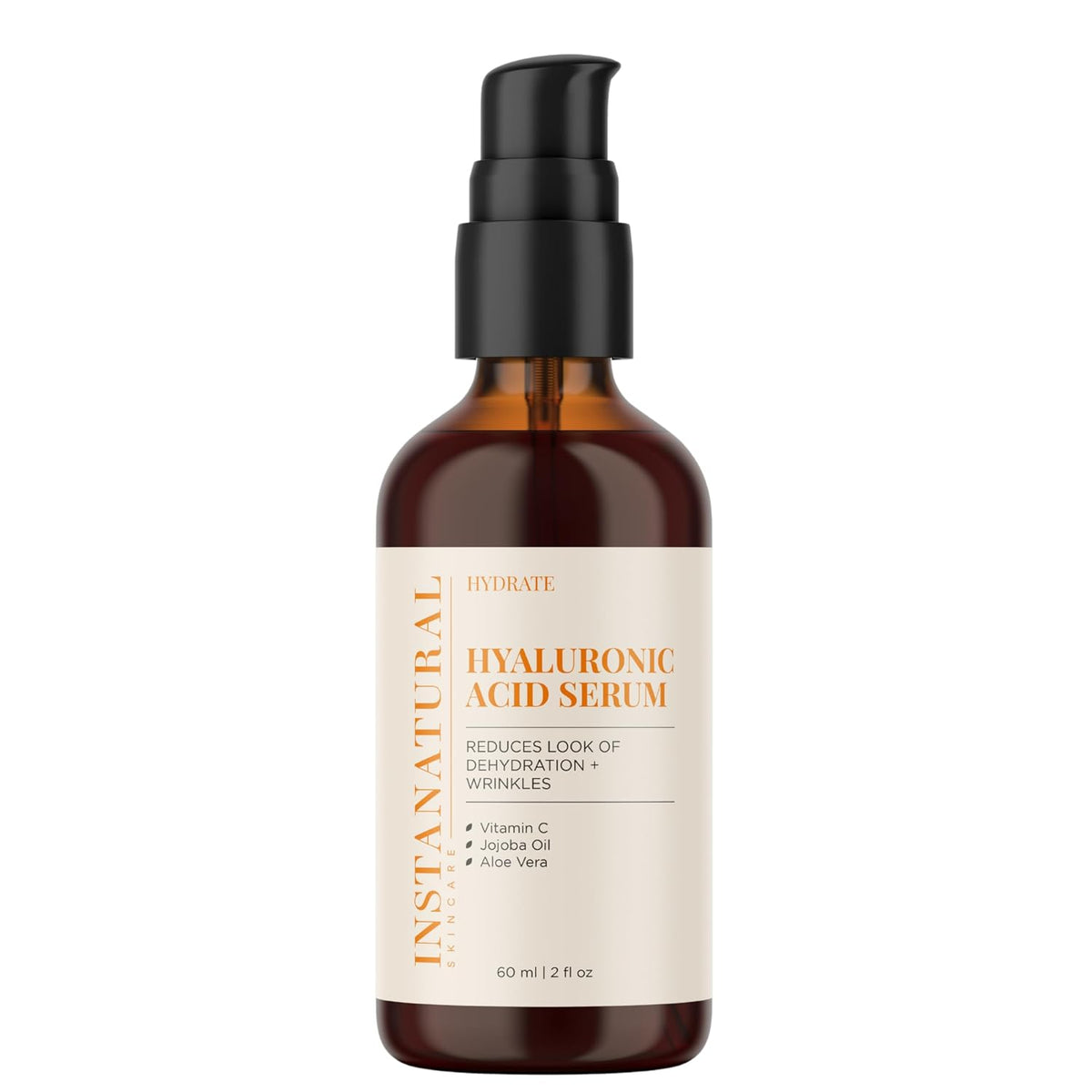Suero ácido hialurónico InstaNatural, anti edad para el rostro, red...