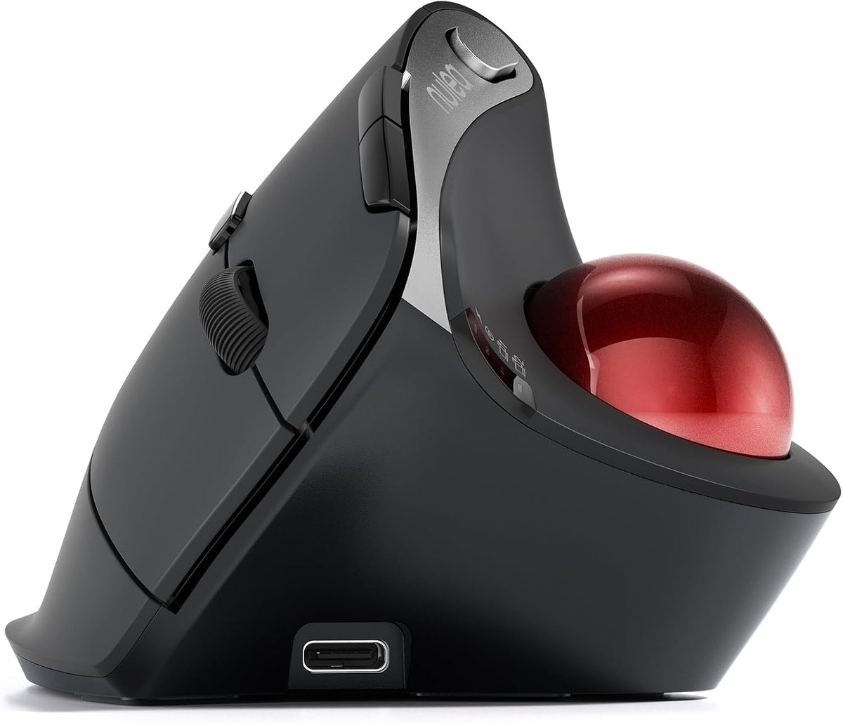 Nulea Ratón inalámbrico M506 Trackball, control ergonómico vertical...