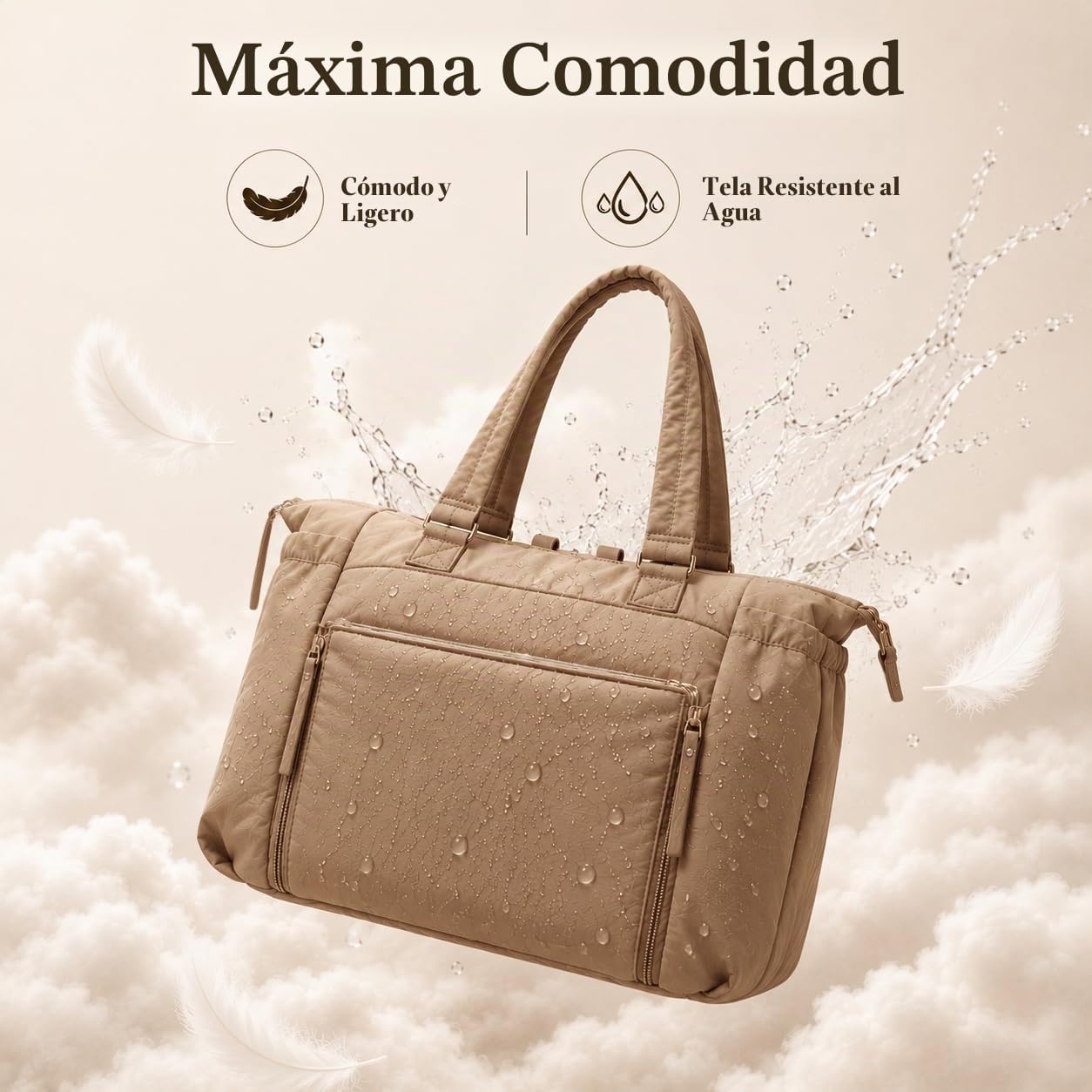 MOMINSIDE Bolsa de pañales con cambiador de pañales, bolsa de pañal...