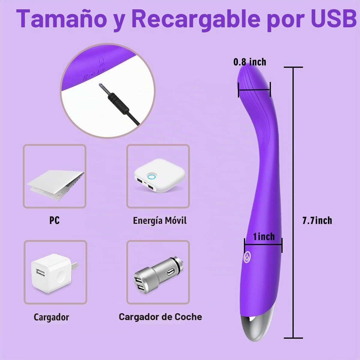Juguetes sexuales para adultos para mujeres, vibrador de punto G pa...