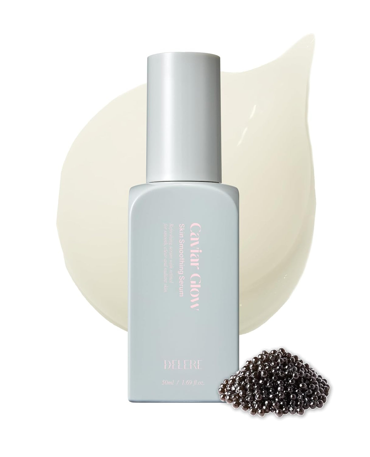 Caviar Glow Suero suavizante, suero de retinol coreano para cuidado...