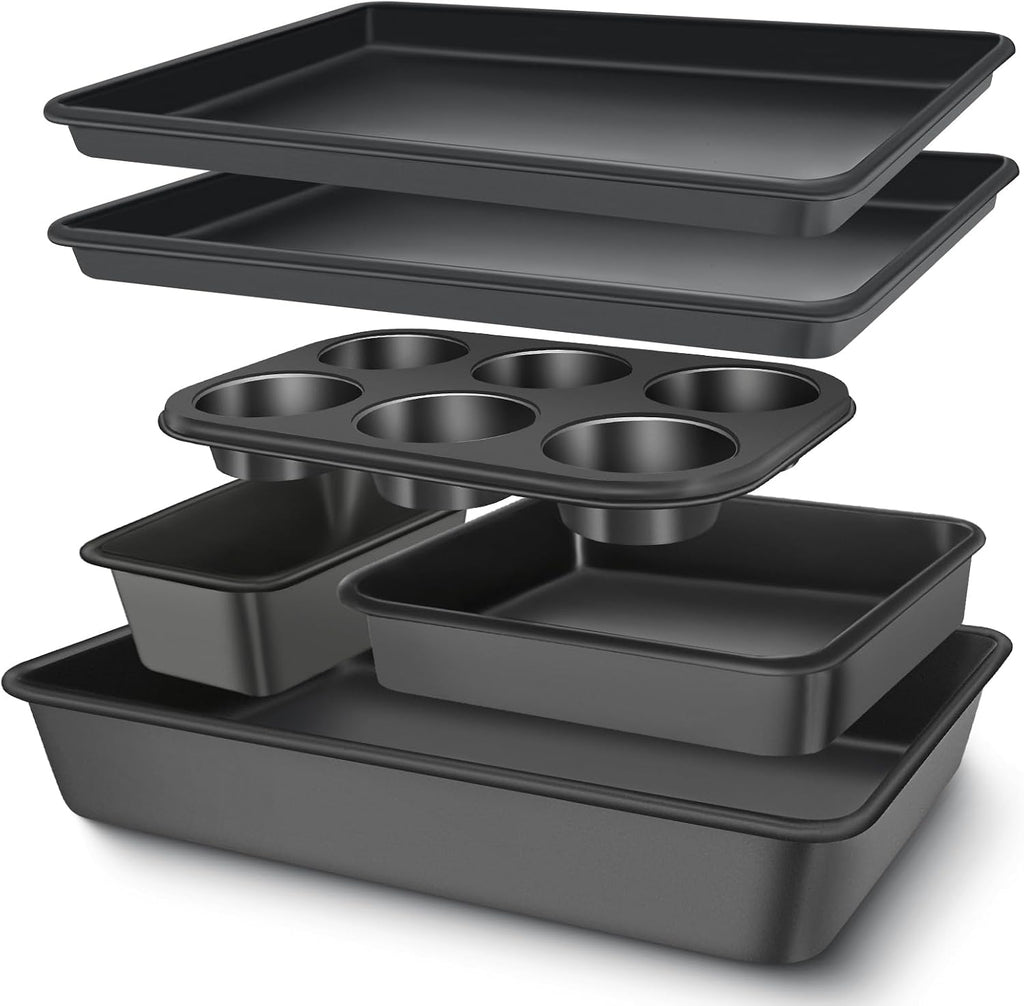 Juego de Moldes para Hornear, Juegos de Utensilios Antiadherentes p...