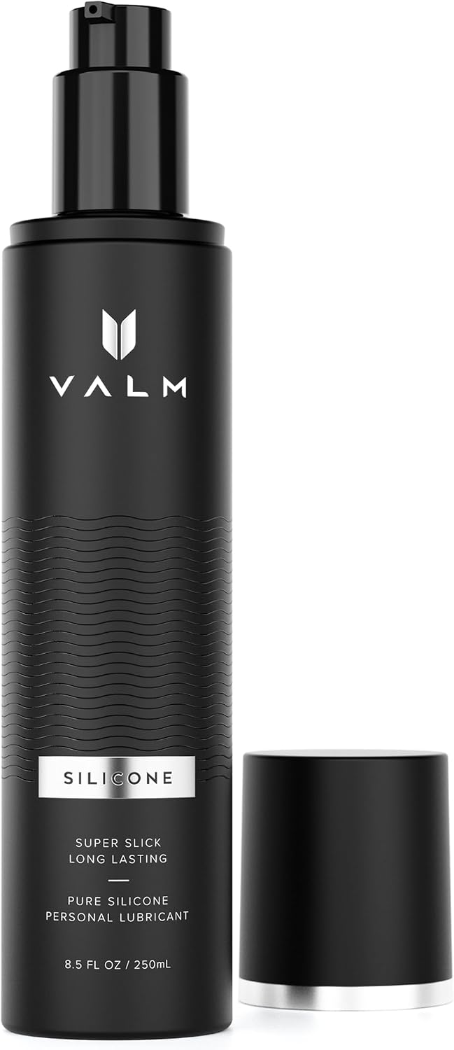 Valm Lubricante de silicona, lubricante personal de larga duración,...