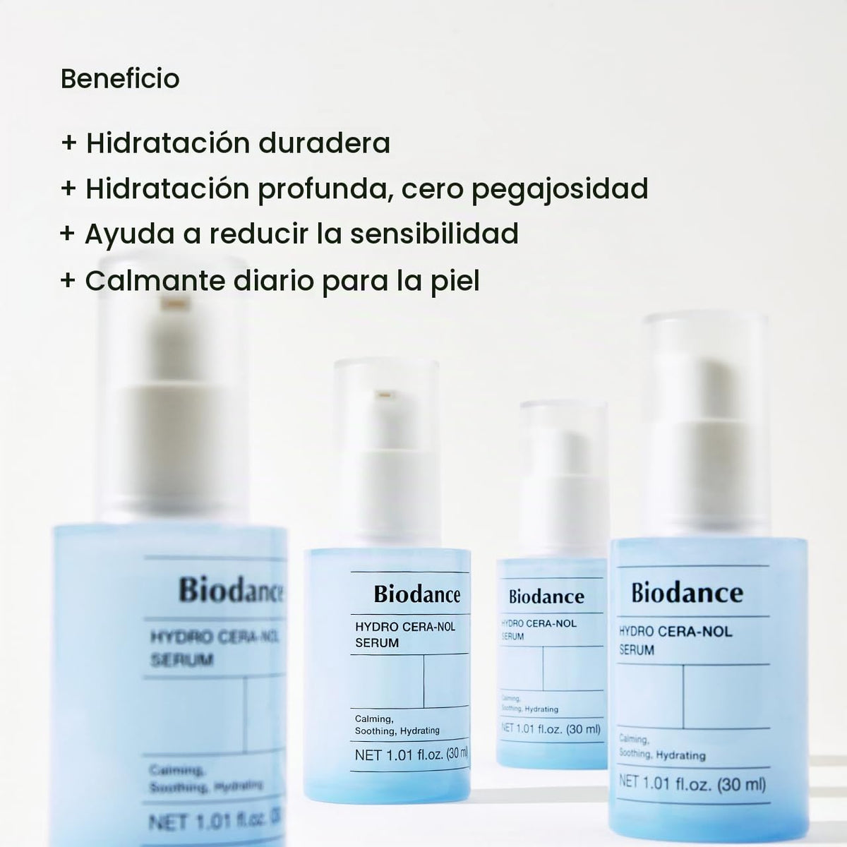 BIODANCE Hydro Cera-nol Suero, suero facial hidratante y calmante p...