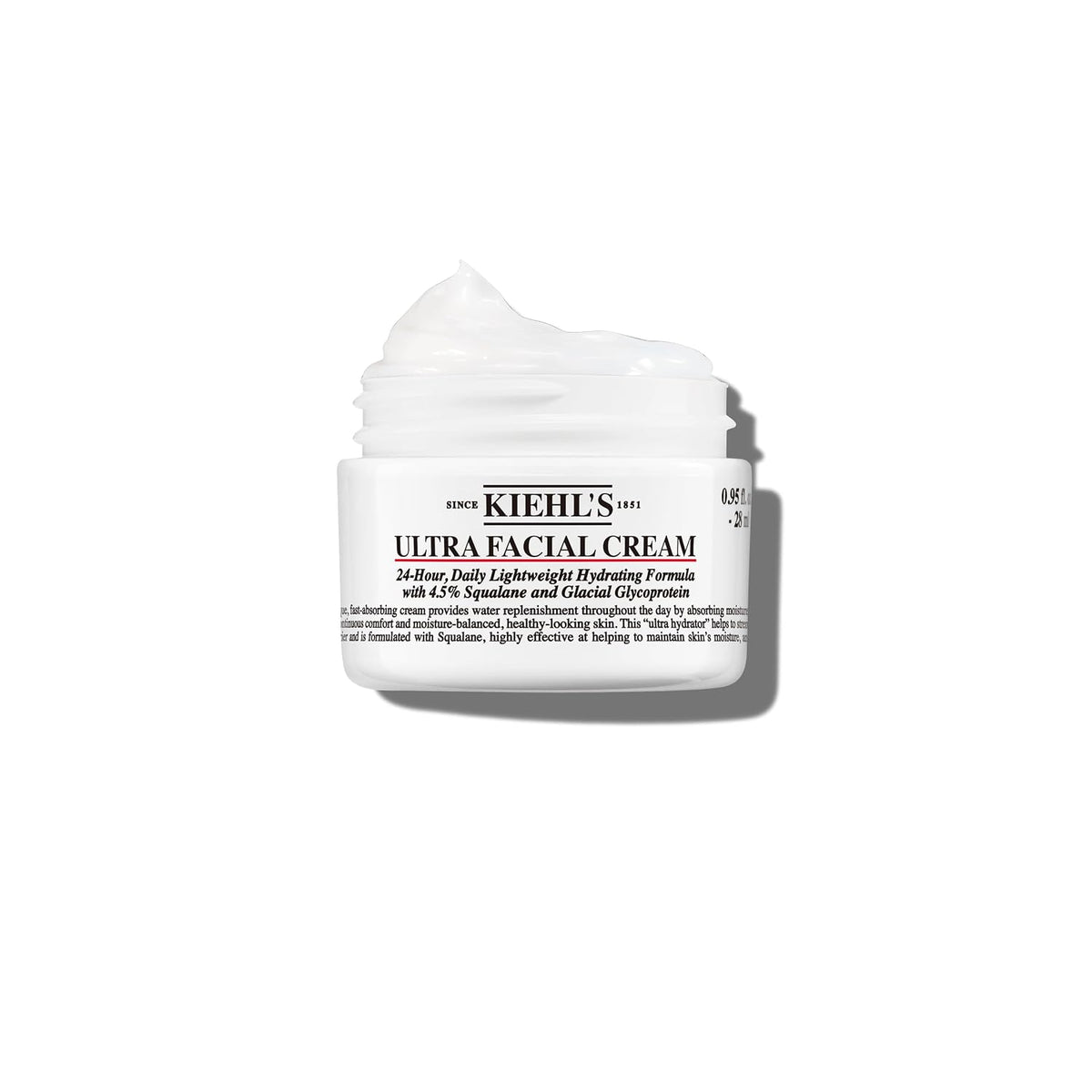 Kiehl's Crema Facial Ultra, con 4.5% de escualano para fortalec...