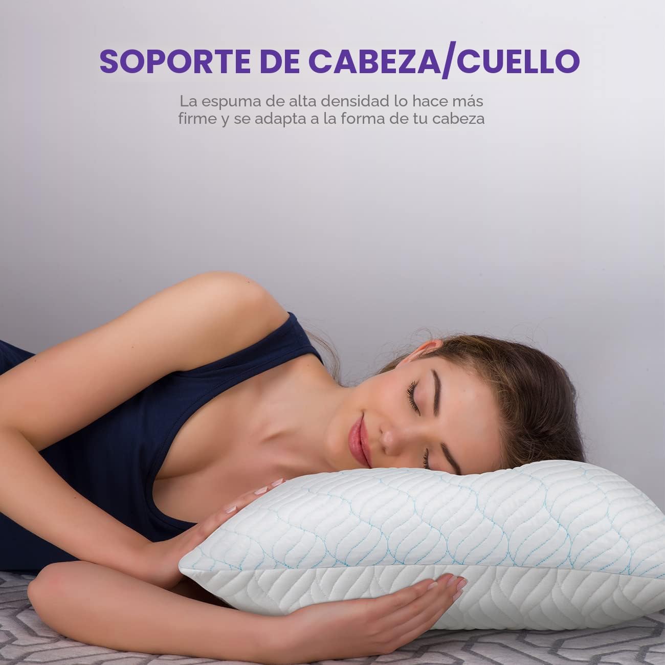 WISHSMILE Juego de 2 Almohadas Refrescantes Tamaño Queen, Almohadas...