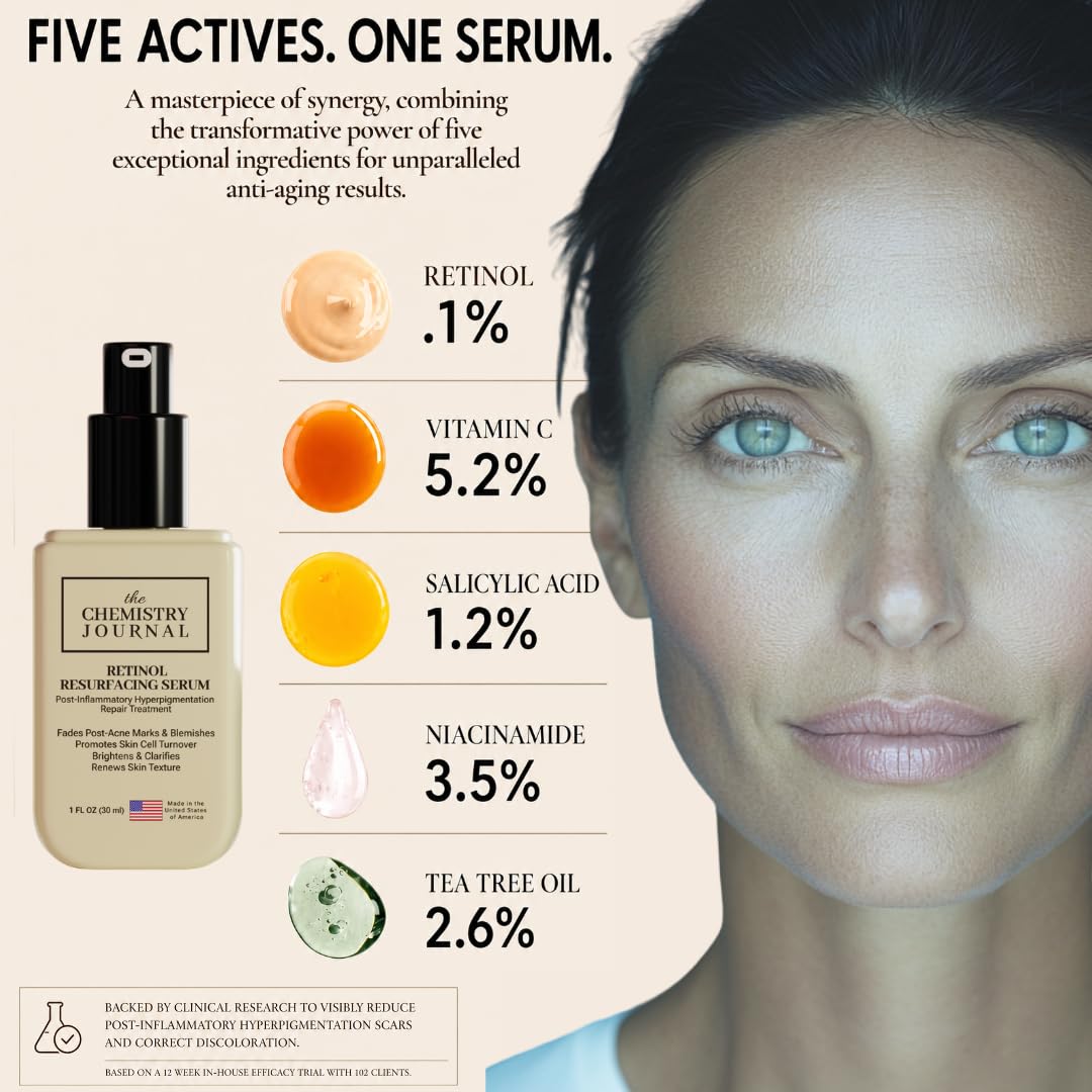 Suero rejuvenecedor de retinol \u2013 Tratamiento de reparación de...