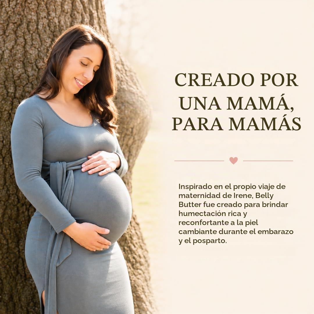 Irene Organics Mantequilla Orgánica para el Vientre para Prevención...