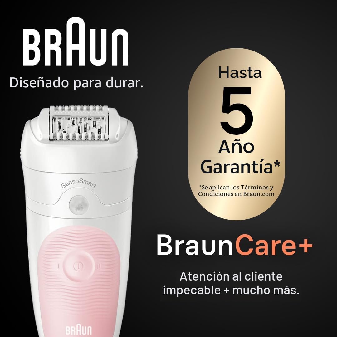 Braun Silk-épil 5 Depiladora, dispositivo de depilación, afeitadora...