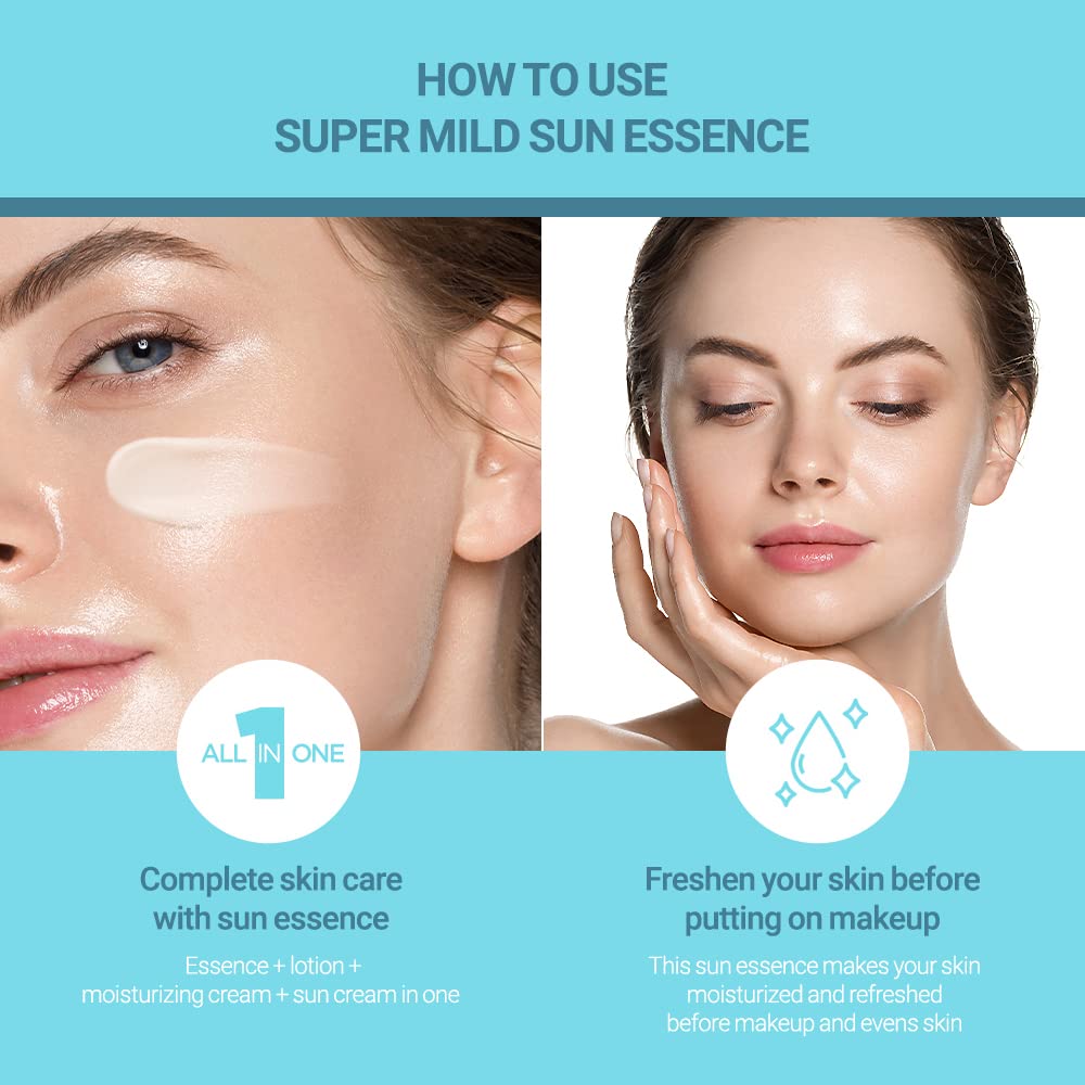 SCINIC Enjoy Super Mild Sun Essence 2 Set SPF50+ PA++++ 1.69 fl oz...