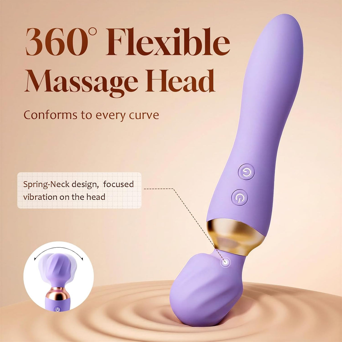 MOOLIGIRL Juguete sexual vibrador para mujer, verde (morado claro)