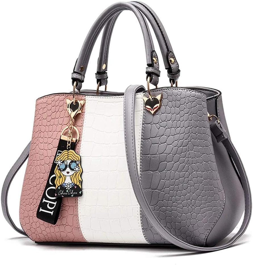 Bolsos de mano para mujer, bolsos de mano de piel sintética, bolsos...