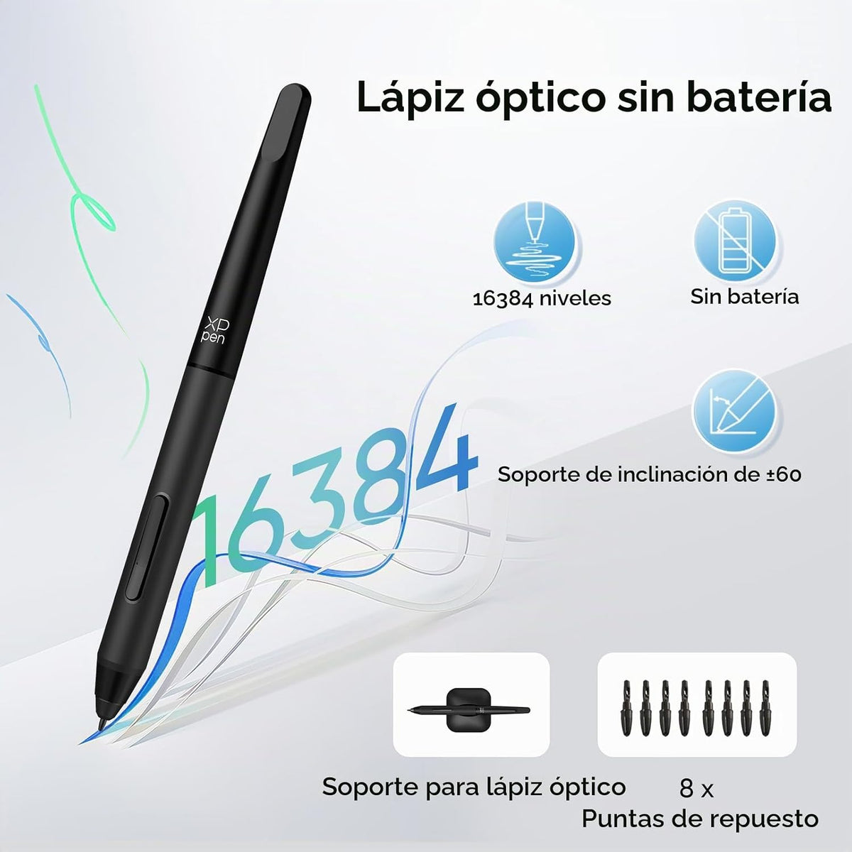 Tableta de Dibujo XPPen Deco 01 V3, Tableta Gráfica Digital de 10x6...
