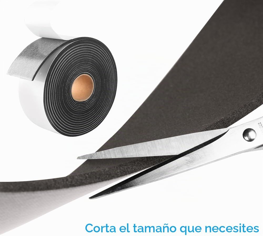 Cinta de Espuma de Alta Densidad, 2 Pulgadas de Ancho x 1\/8 Pulgad...