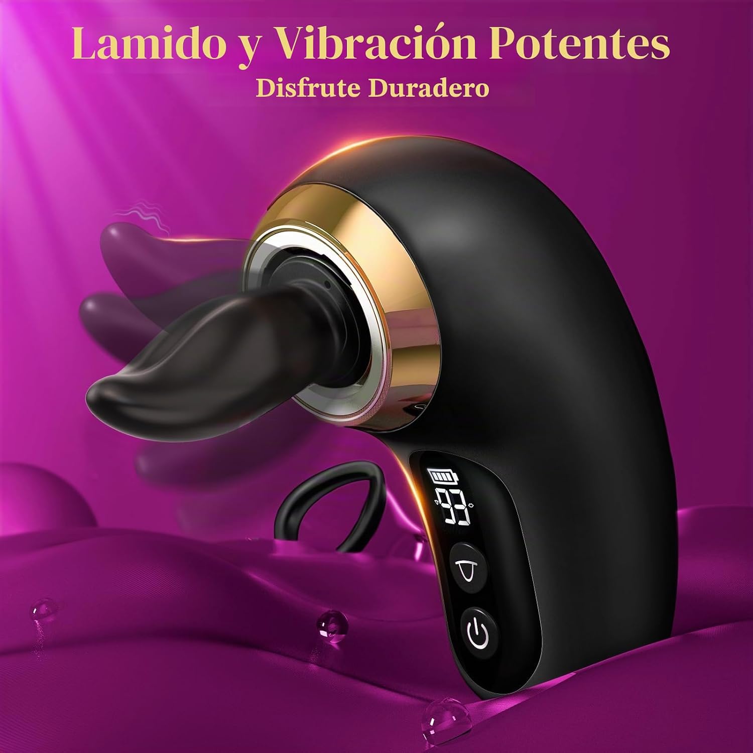 Gasevimo Juguetes sexuales de rosa para mujer - Vibrador de succión...