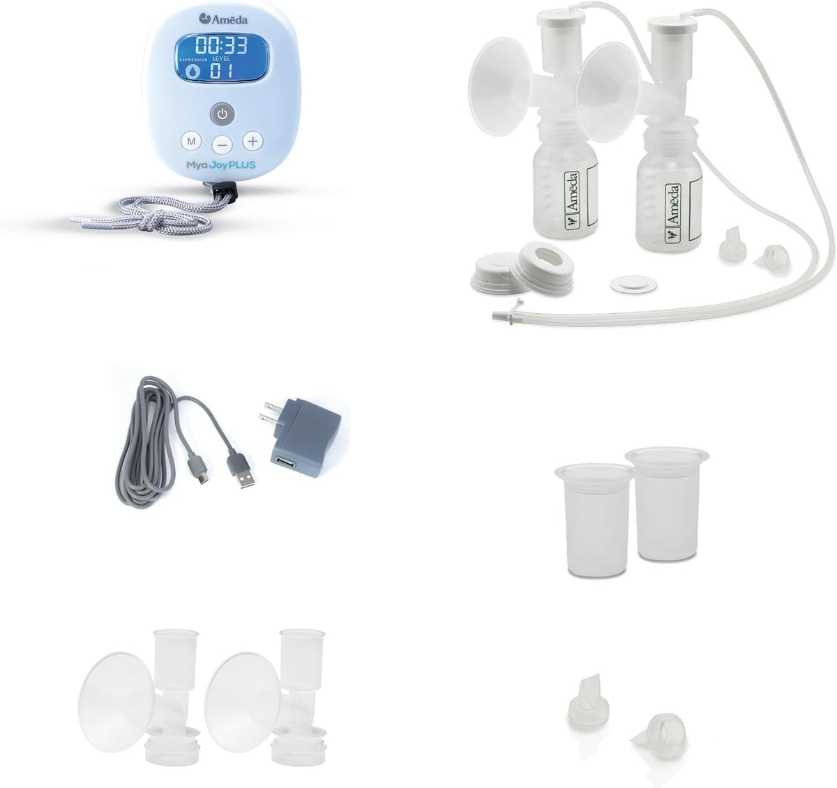 Ameda MYA Joy Plus Extractor de leche eléctrico | Extractor de lech...