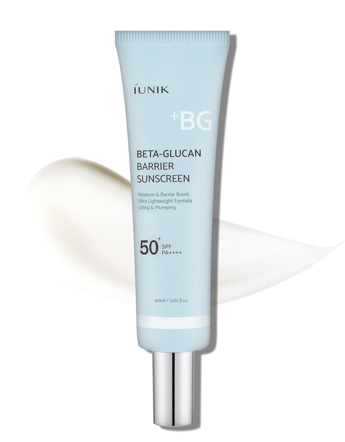 IUNIK Beta-Glucan Barrera de Agua Hidratante Protector Solar Diario...