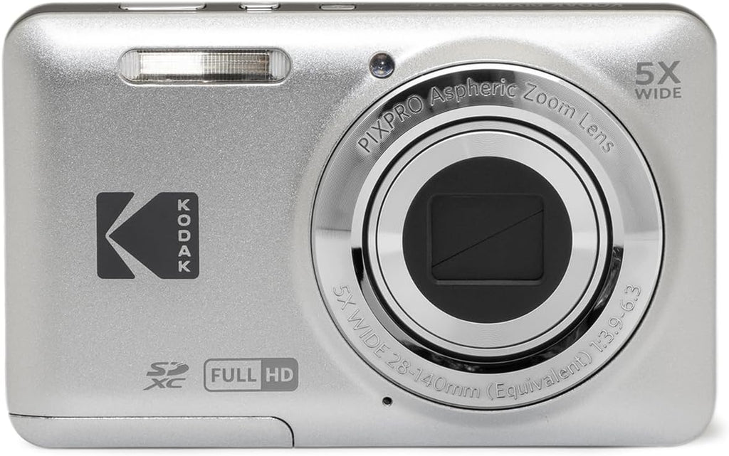 KODAK PIXPRO FZ55-GRY - Cámara digital de sensor CMOS de 16MP con z...