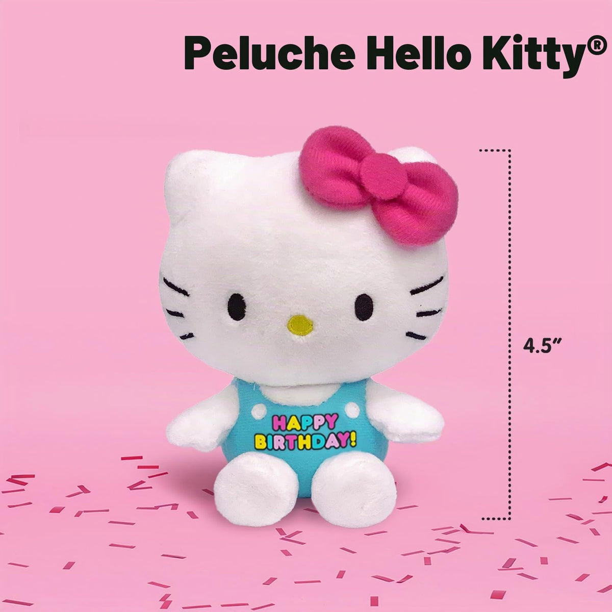 Megatoys Juego de regalo de fiesta de Hello Kitty: caja de lata, es...