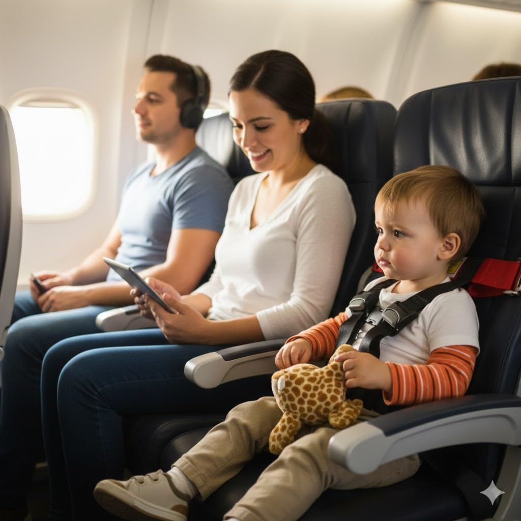 Arnés de viaje para avión para niños - Arnés de viaje portátil y li...