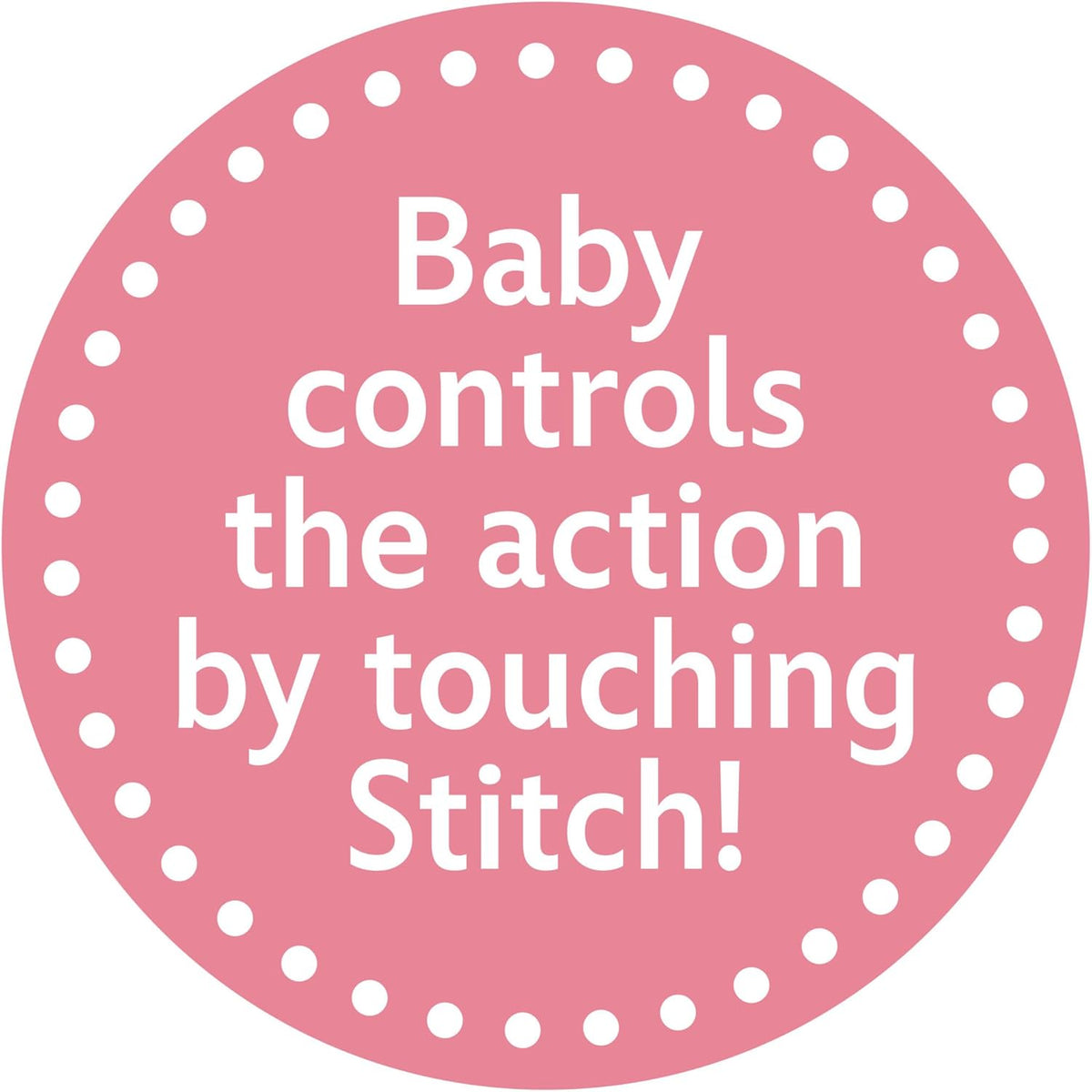 Disney Baby Musical Crawling and Talking Pals, Stitch, juguete de p...
