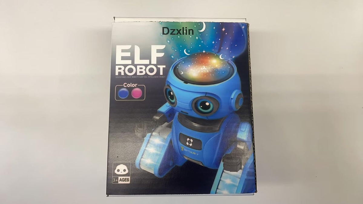 Dzxlin Juguetes robot para niños y niñas, robot recargable de contr...