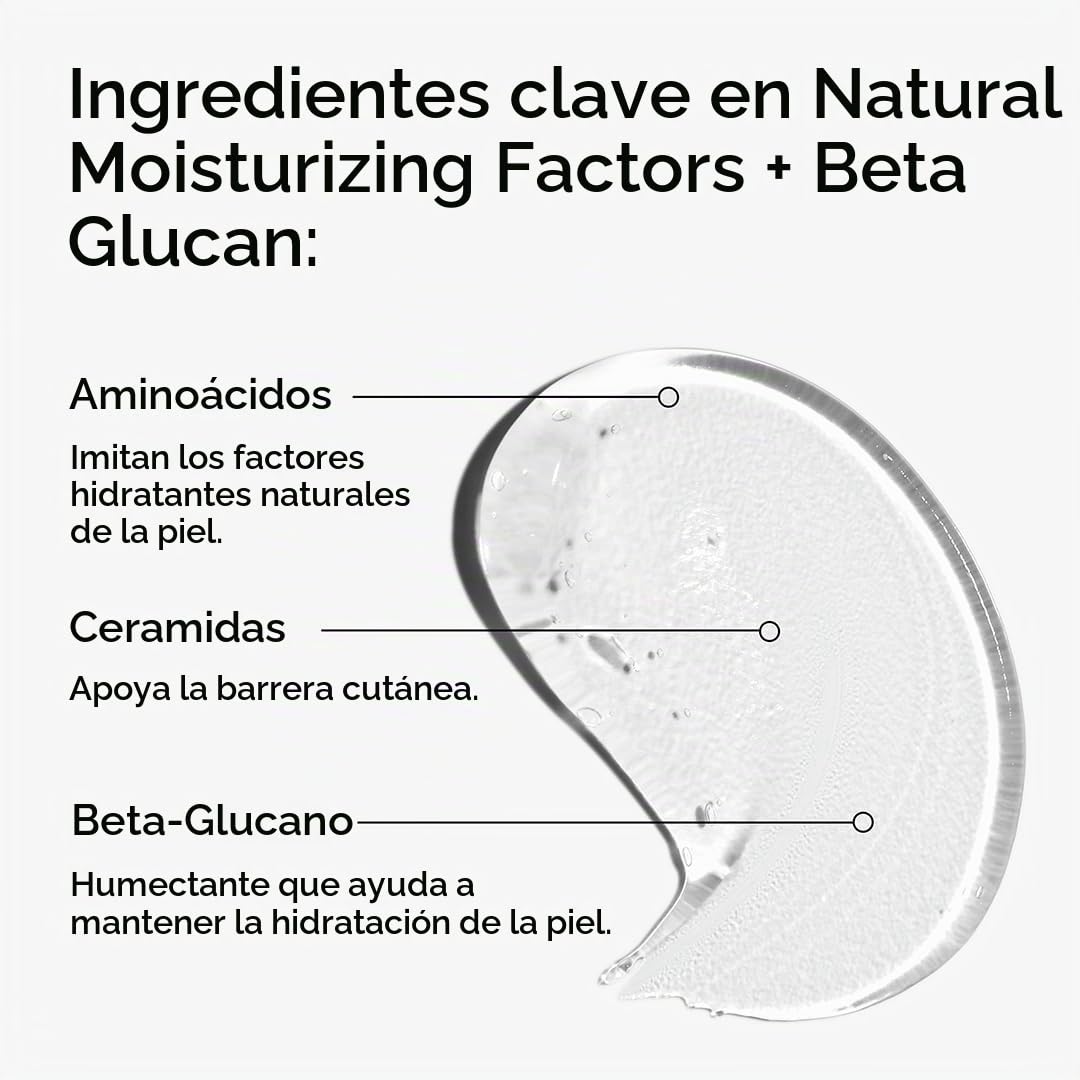 The Ordinary Factores hidratantes naturales + beta glucano, hidrata...