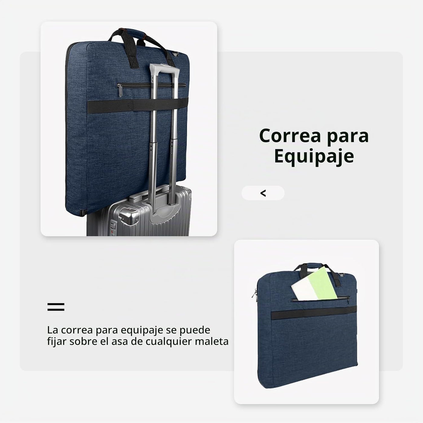 MATEIN Bolsas para Ropa de Viaje, Bolsa Grande Convertible de Equip...