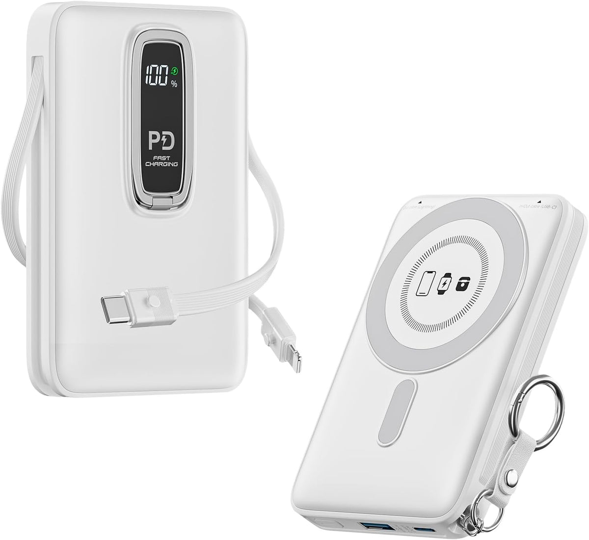 para cargador portátil Magsafe 10000mAh 20W carga rápida banco de e...