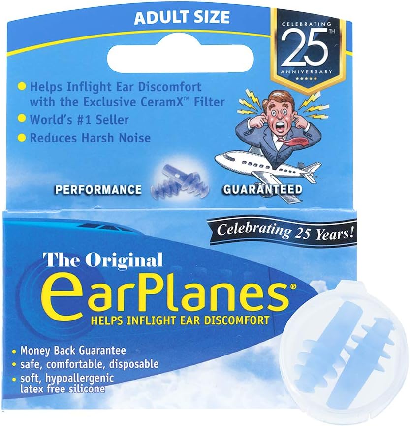 EarPlanes Originales para Adultos de Cirrus Healthcare Tapones para...