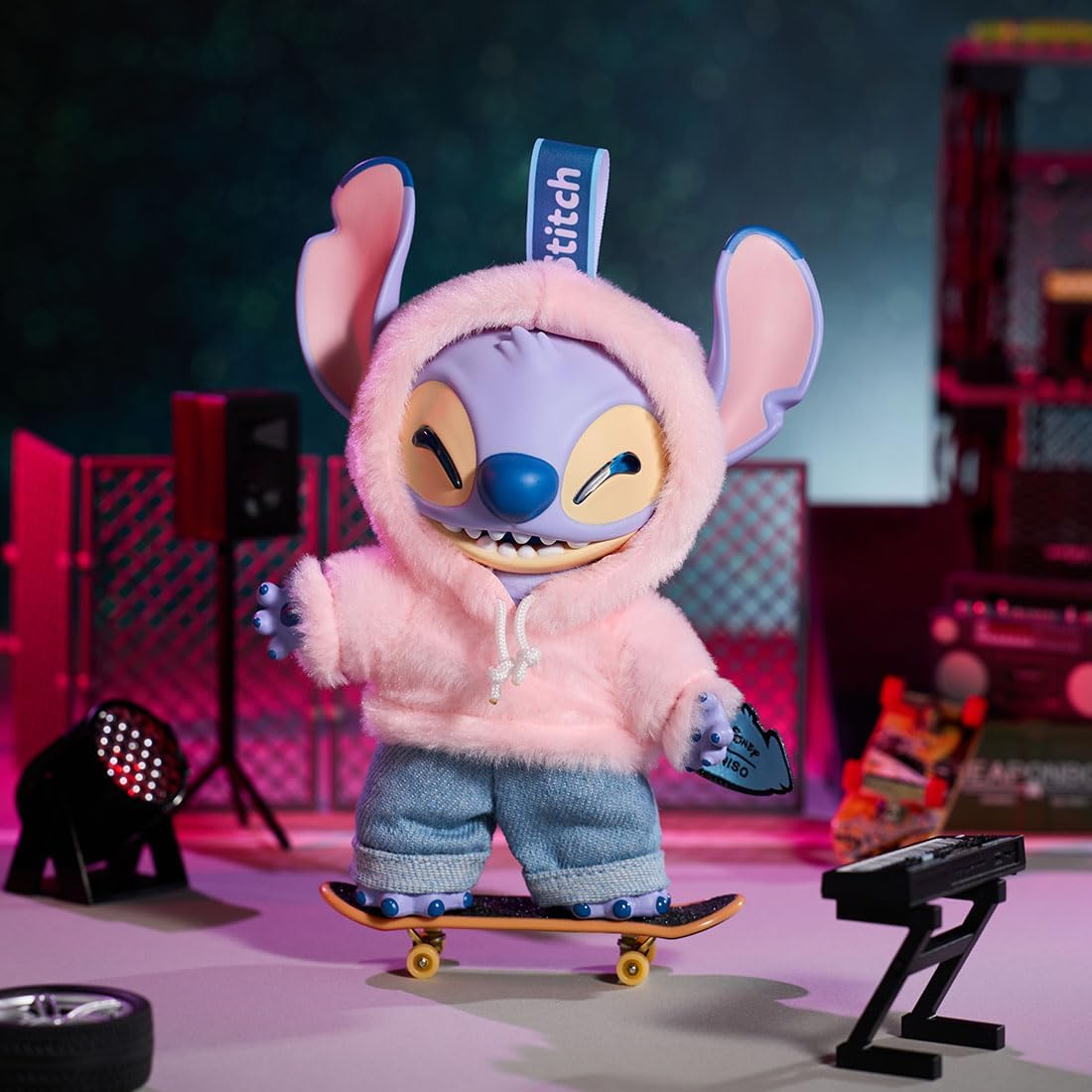 MINISO Disney Stitch GenZ Street Collection - Figura Sorpresa de Ll...