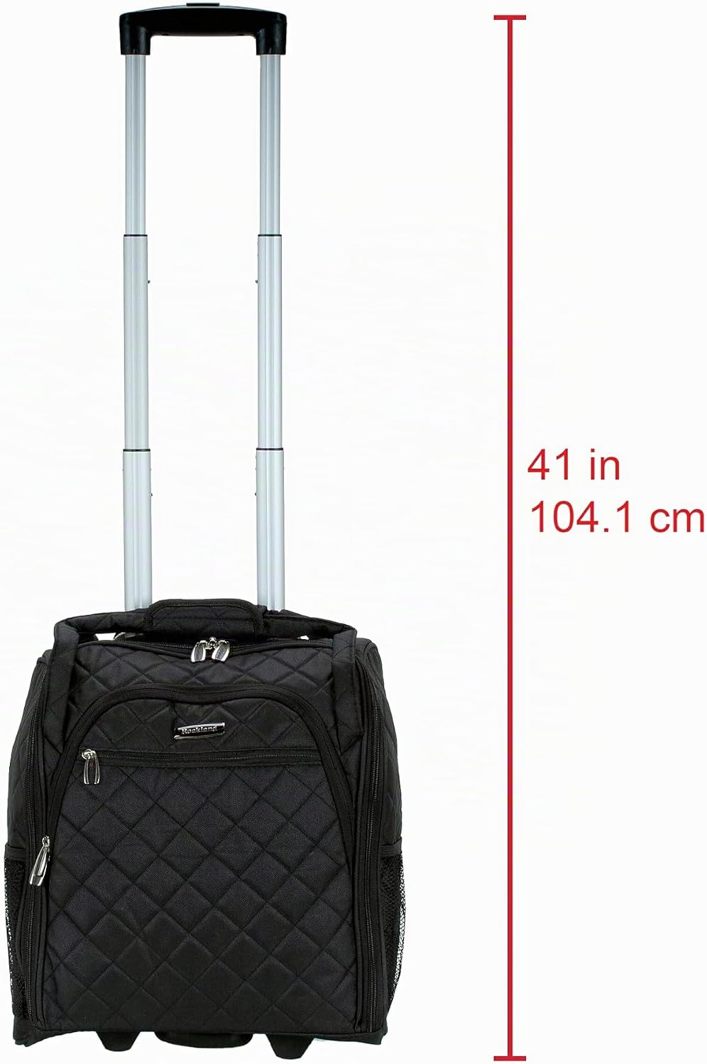 Rockland Melrose - Maleta con ruedas, de porte vertical, para caber...