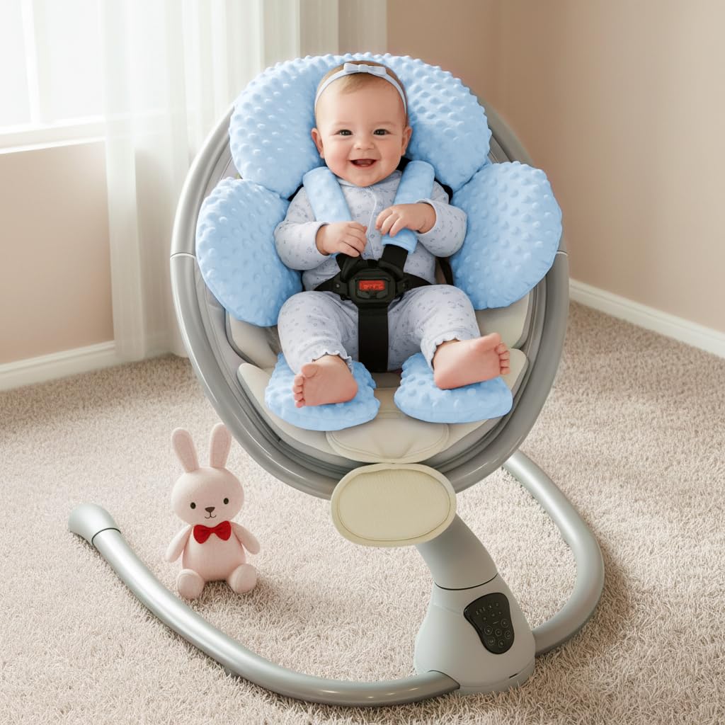 Pro Goleem Inserto de asiento de automóvil infantil, soporte para e...