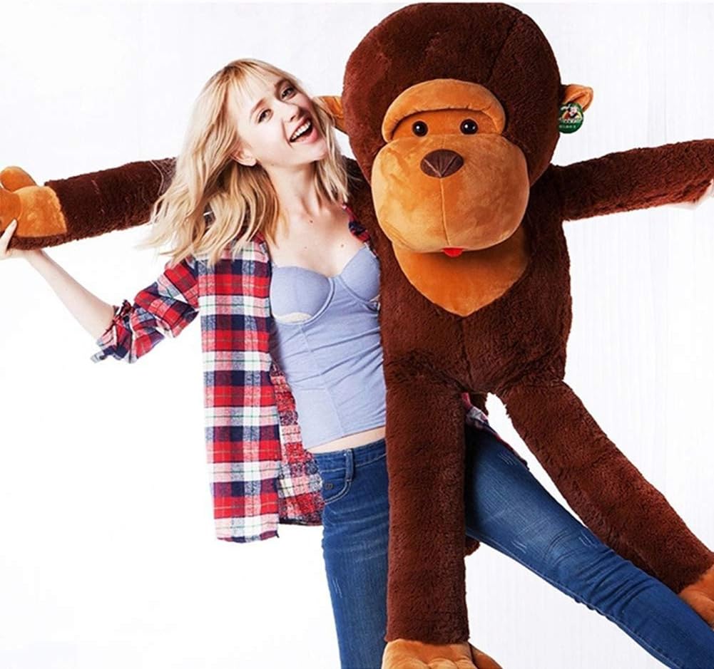 YunNasi Mono de Peluche Grande Mono Gigante de Peluche Animal de Pe...